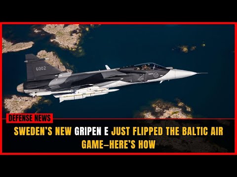 Sweden’s First Gripen E Delivered: Sensors, EW, and Meteor Power Explained