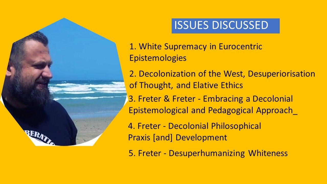 DESUPERIORIZATION OF THE WEST: Undoing the Damages of Slavery and Colonialism