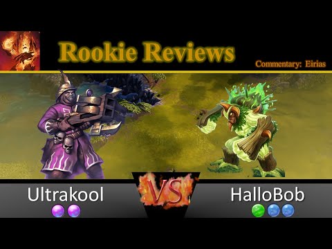 Rookie Reviews #7--Ultrakool vs HalloBob | BattleForge PvP