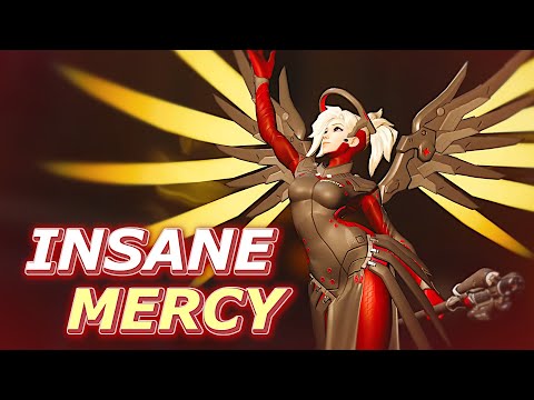 INSANE Mercy 🌟 - 19 Res, 22k Healing, 6.9k Damage Amp (Overwatch)