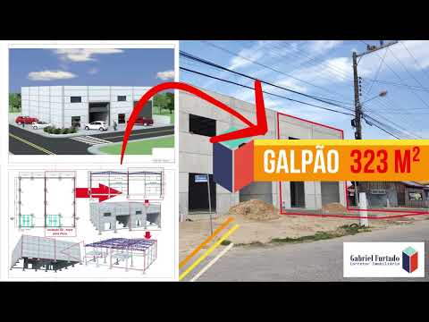 Galpão/barracão para locação - Vídeo
