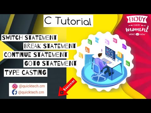 Switch Statement Break Statement Continue Statement Goto Statement Typecasting