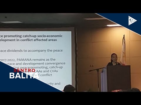 Pamana Peace conference ng DSWD, isinagawa