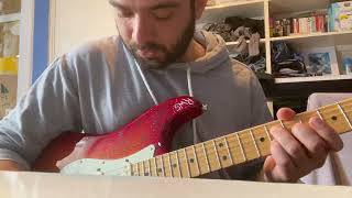 Aer - Floats my boat Guitar lesson. Funk Riff
