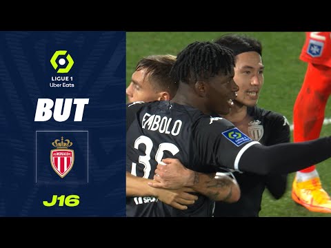 But Wissam BEN YEDDER (45' +3 pen - ASM) AJ AUXERRE - AS MONACO (2-3) 22/23