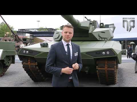 Leopard 2 ARC 3.0 and Leopard 2A8 by KNDS at EUROSATORY 2024