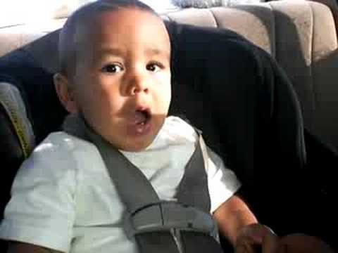 Abdielito trying to say his name!