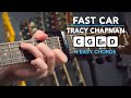 Tracy Chapman 'Fast Car' - Simple Chords Only Guitar Tutorial