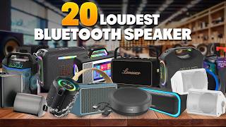 Top 20 Loudest Bluetooth speaker on Amazon for Music Lovers