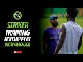 Individual Striker Training | Hold Up Play | SoccerViza