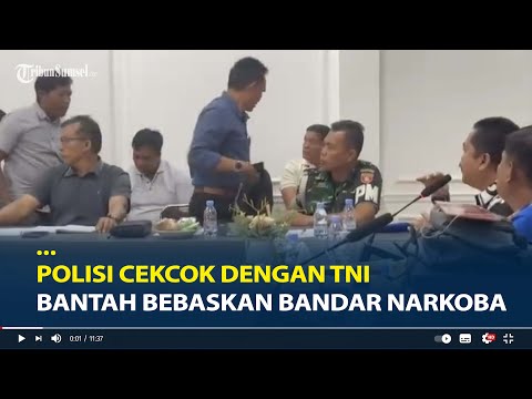 Polisi Cekcok dengan TNI di Kutai Barat, Bantah Bebaskan Bandar Narkoba