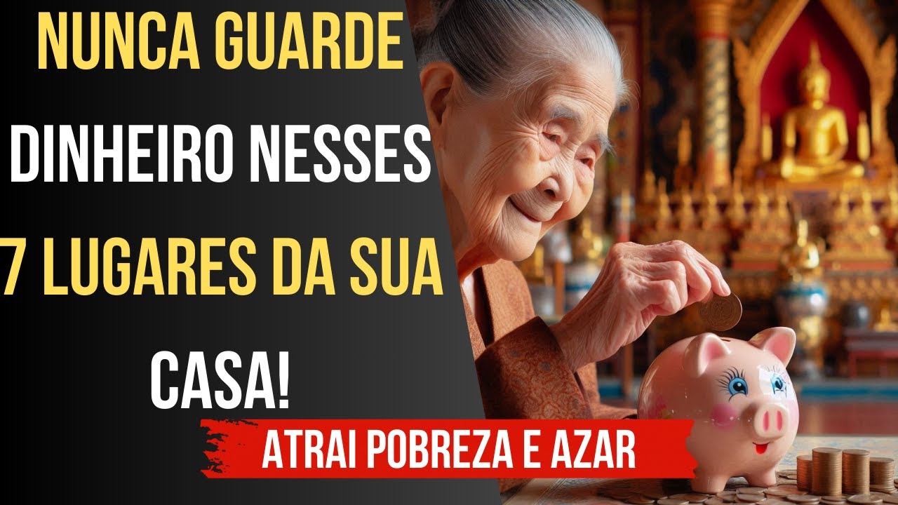 NUNCA guarde dinheiro nestes locais: Atrai pobreza e azar, veja por que!