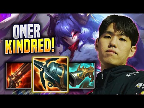 ONER DESTROYING WITH KINDRED! - T1 Oner Plays Kindred JUNGLE vs Lee Sin! | Preseason 2023