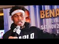 Jermall Charlo says Benavidez SHOOK after press conference; MOCKS him during workout!
