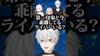 第一印象と今乖離してるにじさんじライバーの話をするずしり【にじさんじ切り抜き】#shorts