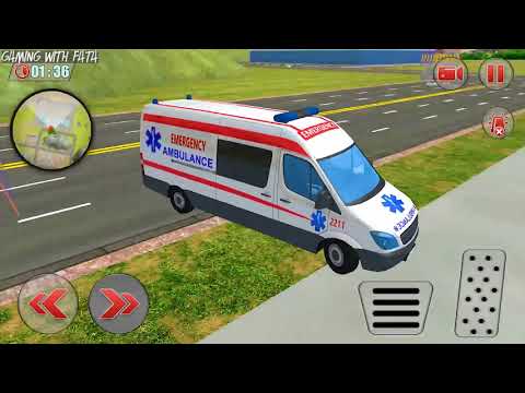 Transformation Van Emergency Drive #05 Ambulance Robot City Rescue Simulator - Android GamePlay