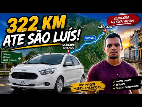 Saí de Igarapé Grande e Rodei 322 km Até São Luís -Ma 