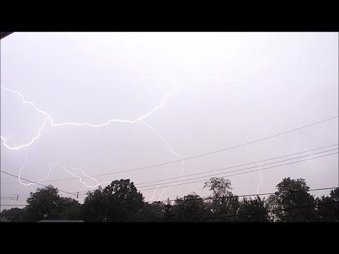 Incredible Lightning Show From A Severe Storm! | 2018 Storms (5/15/18)