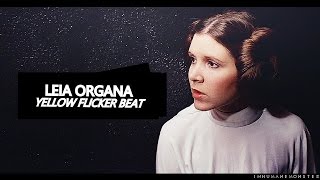 leia organa | yellow flicker beat {RIP Carrie Fisher}