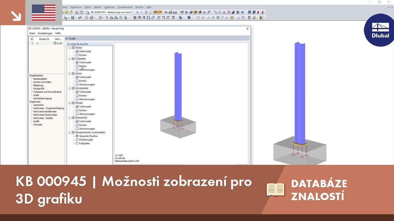 KB 000945 | Možnosti zobrazení pro 3D grafiku