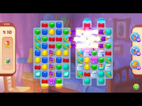 Homescapes Level 9388 - NO BOOSTERS 🏠 | SKILLGAMING ✔️