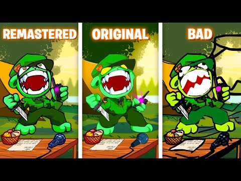 Top 5 Remastered VS Original VS Bad Mods in Friday Night Funkin'