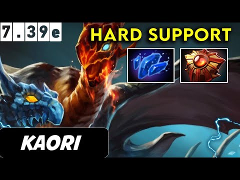 kaori Jakiro Hard Support - Dota 2 Patch 7.39e Pro Player Full Gameplay
