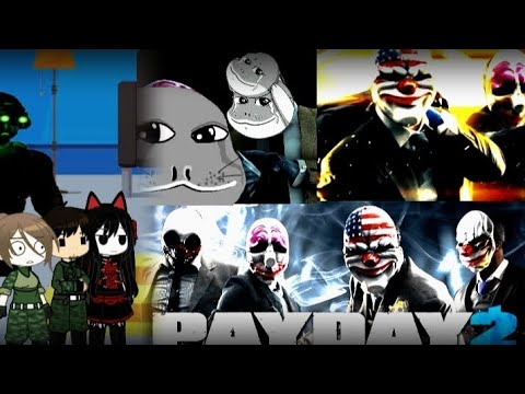 GATE react to Russian Badger PayDay2 (RE-UPLOAD)