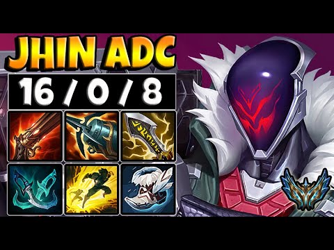 POWERFULL Jhin ADC vs Varus / KR Challenger / Patch 13.4 / Season 13 🚀