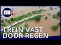 Moessonregens verrassen Indiase trein met honderden passagiers | NU.nl