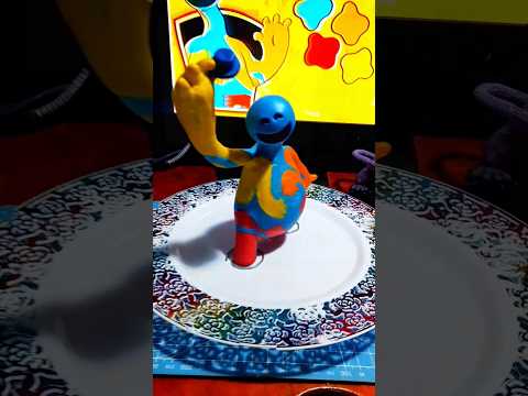 Como hice a Doey con plastilina 👌 #edit #doey #plastilina #clay #clayart #claycraft