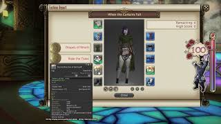 FFXIV: Fashion Report Friday - Week 50 - Theme : When The Curtains Fall
