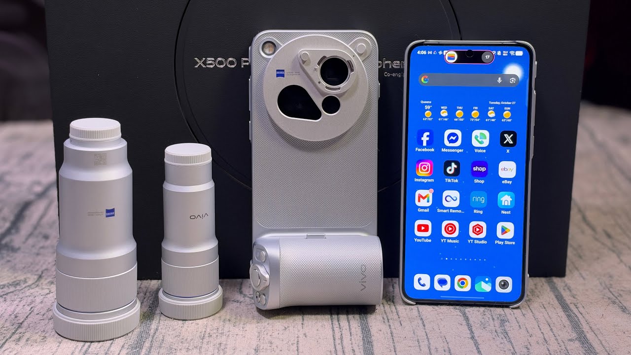 Vivo X500 Pro Max Photography Kit Edition - Unboxing and First Impressions 