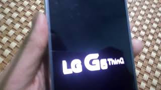 LG G6 Thinq T-Mobile Startup And Shutdown