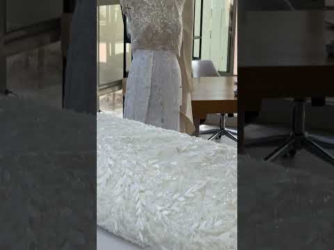 Haute Couture Wedding Dress behind the scene Pattern
