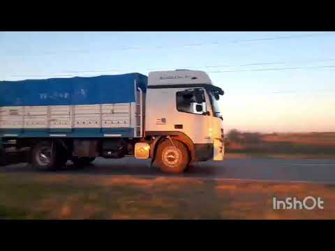 CAMIONES EN RUTA PROV.1 , SAN FRANCISCO , CORDOBA , ARGENTINA , VIDEO 365