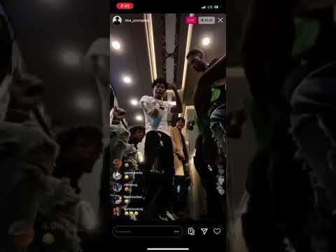 Thumbnail for NBA YoungBoy Instagram live before he deactivate his account by Nba youngboy