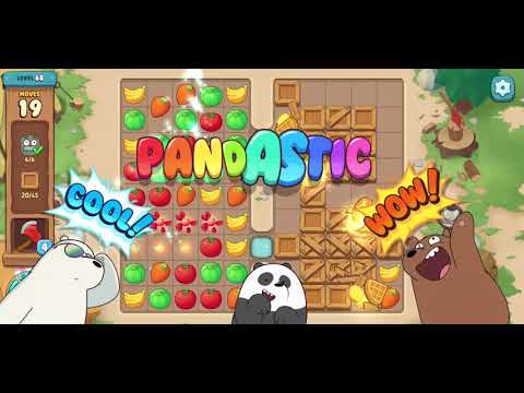 We Bare Bears Match3 Repairs Level 68 - No Boosters