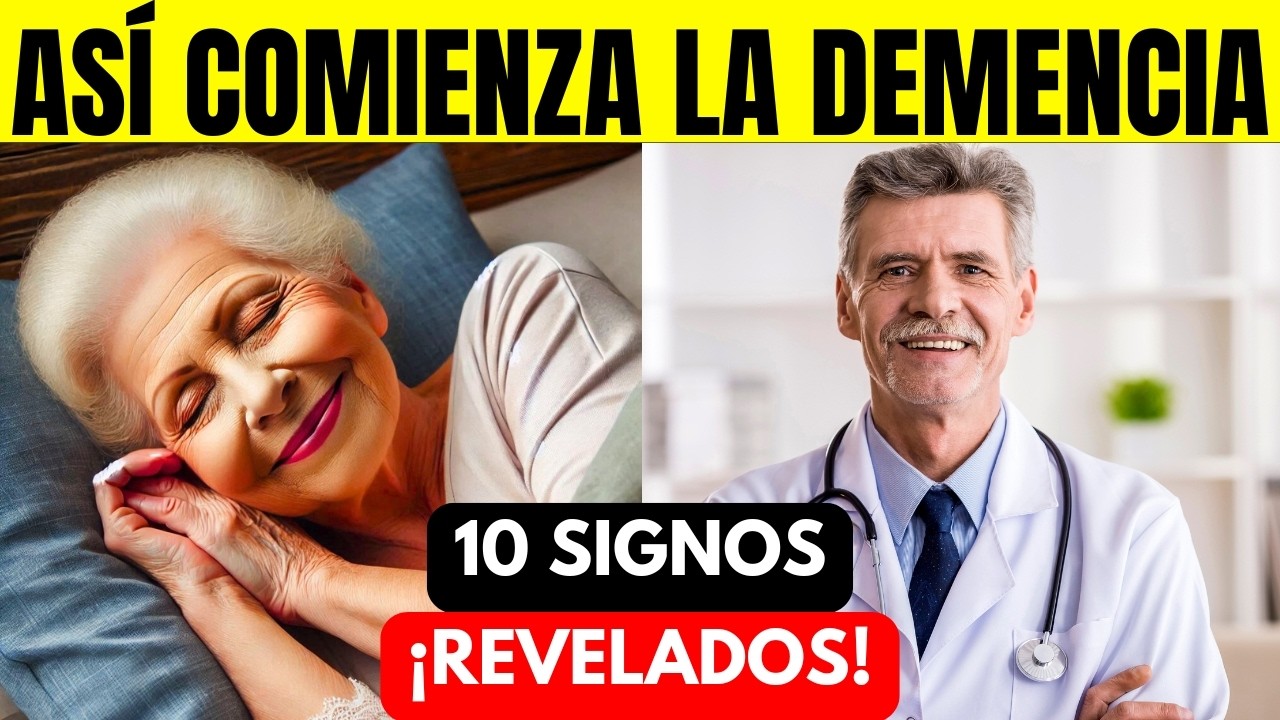 10 SEÑALES TEMPRANAS De DEMENCIA Que NO DEBES IGNORAR (y Cómo MEJORAR los SÍNTOMAS)