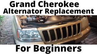 2000 Grand Cherokee Alternator Replacement