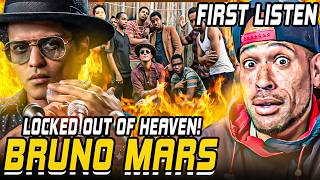 FIRST time HEARING Bruno Mars - Locked Out Of Heaven! This FOOL is COOKING....