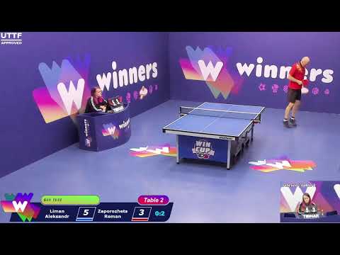 WINners CUP table 2  07.11 Liman Aleksandr - Zaporozhets Roman 19:45
