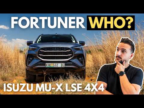 Isuzu MU-X LSE 4X4 Review - Fortuner WHO?