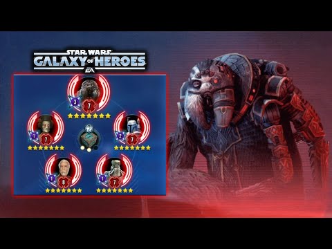 Admiral Trench Defense and Offense Gameplay Testing LIVE - Star Wars: Galaxy of Heroes