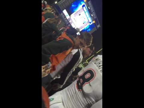 Miami vs Duke Celebration after The Return