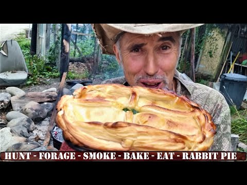 Wild Rabbit Pie & Foraged Birch Boletes.