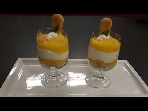 Rreze Dielli 1 Mars 2019 - Të Gatuajmë me Znj. Vjollca P2 Ëmbëlsirë në gotë me mandarina