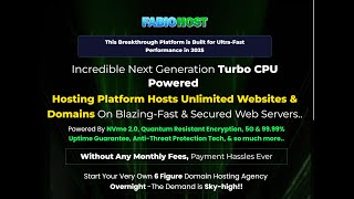 FabioHost Overview: Experience the difference with Fabio Host's turbo 