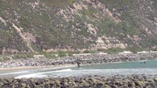 preview picture of video 'Surfing Rincon Point - 31 MAR 09'