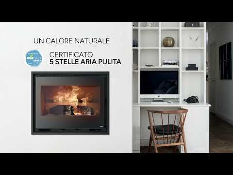 QBOX di MCZ , il nuovo inserto a legna a 5 stelle perfetto per sostituire un vecchio focolare.